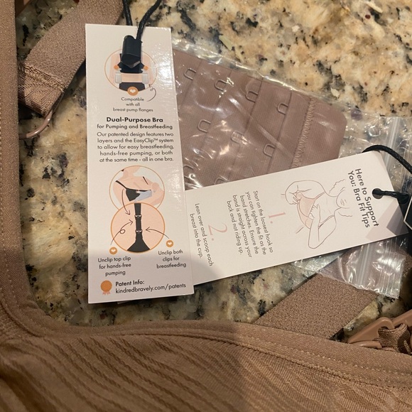 Kindred Bravely NWT Sublime Hands Free Pumping and Nursing Bra - Picture 3 of 6